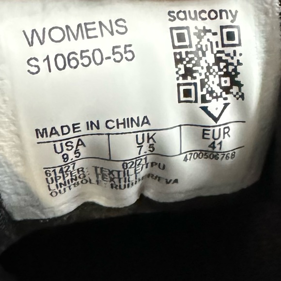 Saucony Womens Ride 14 S10650-55 Gray Running Shoes Sneakers Size 9.5 - Picture 7 of 7